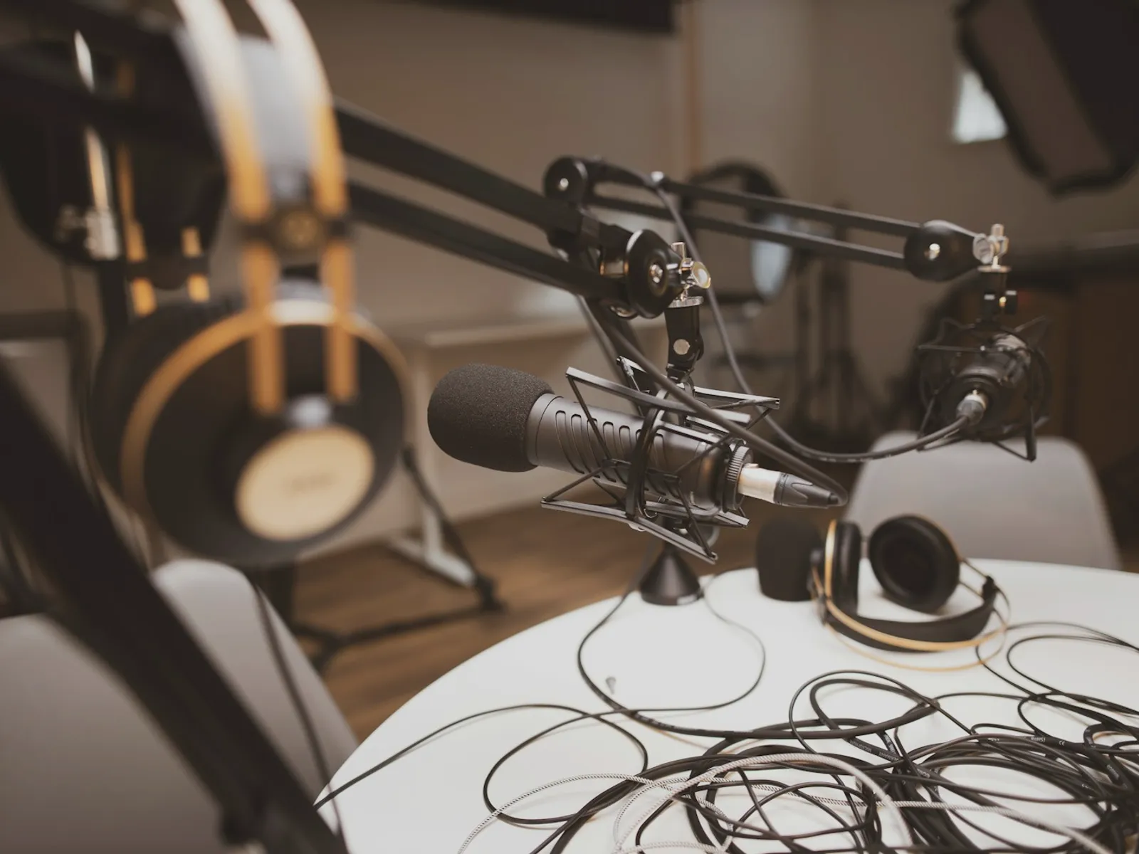Shure SM7B לפודקאסט